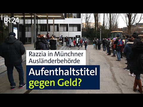 Aufenthalt gegen Geld? Razzia in Münchner Ausländerbehörde | BR24