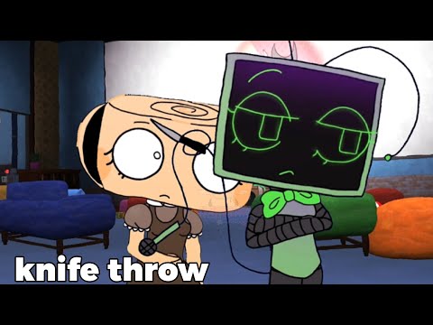 🐚《kn1f3 throw》📺 | dandys world animation meme (TW) | #rainymellie | not a ship!