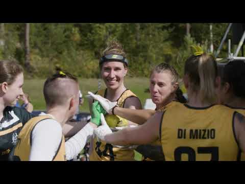 Justin Jefferson & Zaire Franklin talk Flag Football with Flag Players Gerritt Griggs & Kodie Fuller