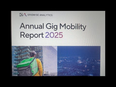 Annual Gig Mobility Report 2025 by Gridwise. Part 1