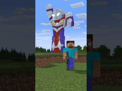 Ultraman Tiga in Minecraft !