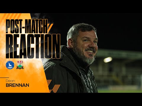 Dean Brennan post-match | Hartlepool United