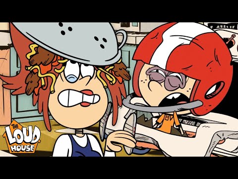 1 Hour of Loud House Kitchen Chaos! 🧑‍🍳🍝  Lincoln, Lynn Sr. & MORE Kitchen Fails | The Loud House