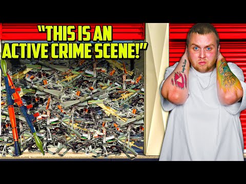 COPS CALLED At GUN HOARDERS Storage Unit I Bought...