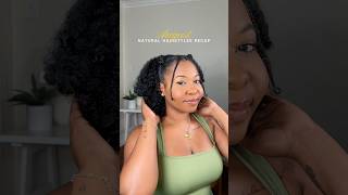 Three Easy Natural Hairstyles Ideas!✨ #naturalhairstyles #protectivestyles #naturalhair