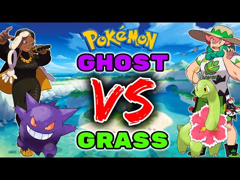 We Only Catch Ghost or Grass Pokemon... Then We FIGHT!