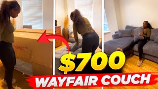 $700 WAYFAIR COUCH | COUCH ASSEMBLY