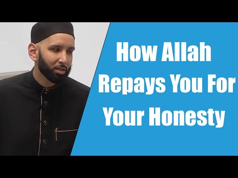 How Allah Repays You For Your Honesty || Dr. Omar Suleiman