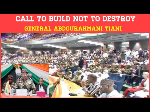 Niger: General Abdourahmane TIANI Very Powerful speech : We will WIN