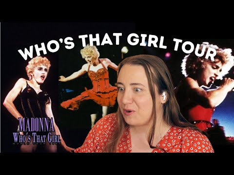 Watching the WHO'S THAT GIRL Tour for the First Time | Madonna Reaction