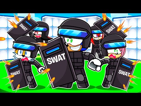 Becoming SWAT Team In Roblox Rivals With MY FRIENDS...