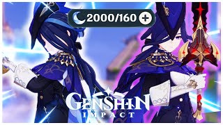 I SPENT 2000 RESIN ONLY BUILDING CLORINDE (Genshin Impact)