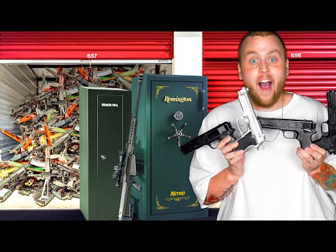 I Bought a GUN HOARDERS Storage Unit FULL Of Guns!