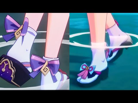 Mizuki vs Ayaka *wet* socks 🧦🧦 💦💦