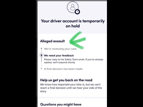 Instant Uber and Lyft driver deactivation. ALLEGED ASSAULT. Here is how to fight it.