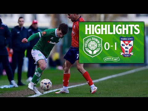 Highlights | Yeovil Town 0-1 York City