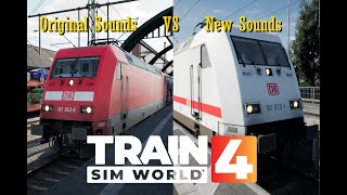 Train Sim World 4: Original DB BR 101 vs Expert DB BR 101 Sound Comparison