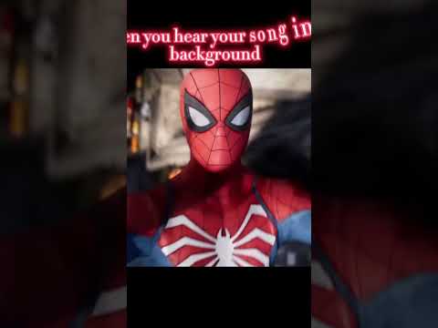 Spiderman(and I wonder) when you hear your song-edit