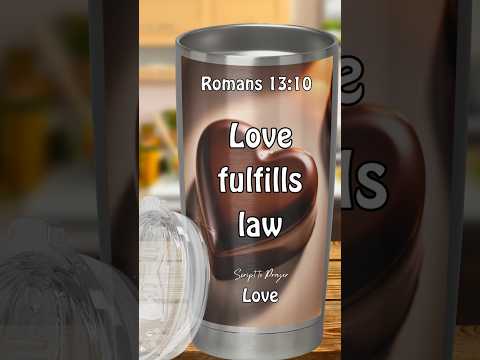 Romans 13:10 | Power Of LOVE Fulfils The Law | #bibleverse #shorts