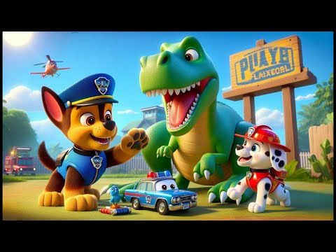 CHASE x MARSHALL Have New Friends?! Paw Patrol The Mighty Movie | Very Funny Story | Rainbow 3