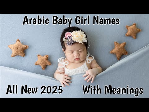 100 Arabic Baby Girl Names with meaning || Arabic Name for Muslim Baby Girls