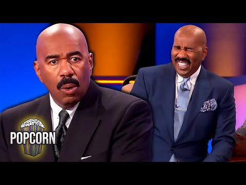 We Asked 100 Women.. 10 BEST Questions on Family Feud With Steve Harvey!