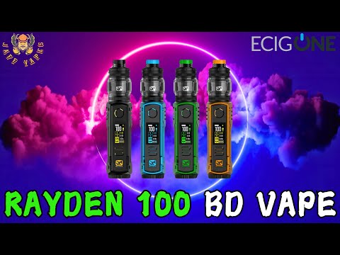 RAYDEN100 BD VAPE - Best Sub-Ohm of 2024!