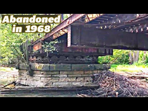 130 year old forgotten swing span bridge exploration!