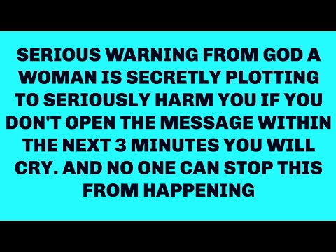 God is seriously warning you to open the message within next 10 minutes or else you will regret it