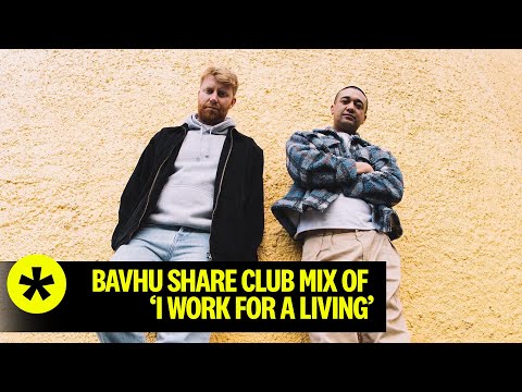 BAVHU - I Work For A Living (Club Mix) (Official Music Visualiser)