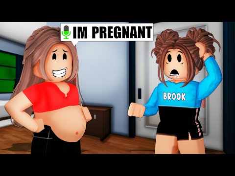 My SISTER Is PREGNANT In Roblox Brookhaven!!