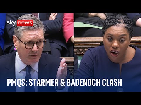 PMQs: Badenoch attacks Starmer over cost of living and farmers