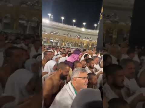 Mashallah little girl leading the hajj pilgrims| dhu'l hajjah❤️|#viral#shorts