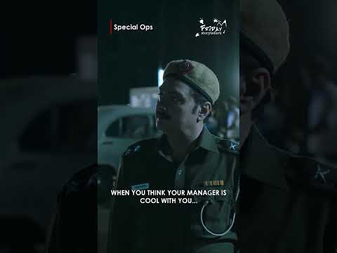 Mera manager mera devta hai | Special Ops | Friday Storytellers