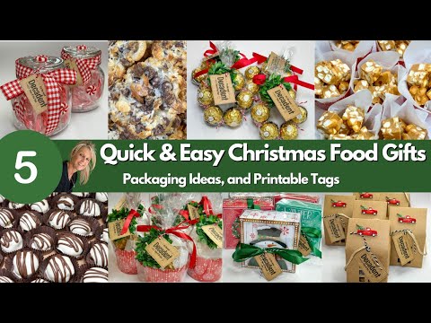 "NEW" Quick & Easy Christmas Food Gifts That Everyone Will Love