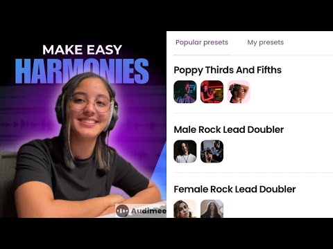 Easiest Way to Create Perfect Harmonies with Audimee!