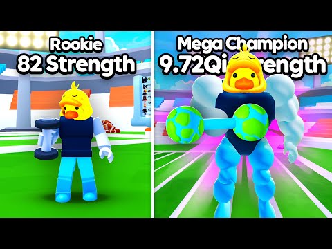 I Spent $98,581 and Got SUPER STRENGTH in Muscle Lifting Simulator!