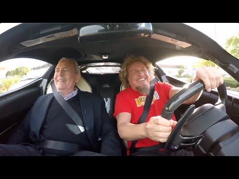 Sammy Hagar Takes Dan Rather on a Wild Ferrari Ride