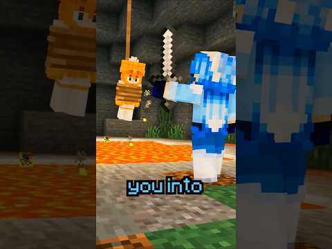 Playing Minecraft with OVERREACTING Friends (Ft.@JustKaboodle103 ) #shorts