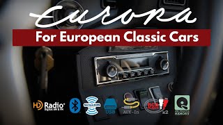 RetroSound® Europa Radio-For European Classic Cars