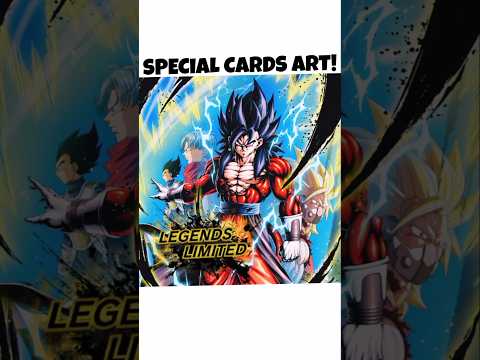 ALL LEGENDS LIMITED SPECIAL CARDS ART ANIMATIONS 🔥!! #dragonballlegends #dblegends #shorts