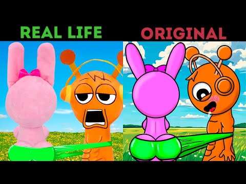 The Best TikTok of Incredibox Sprunki Sinner Edition But EVERYONE'S CRAZY | REAL LIFE vs ORIGINAL