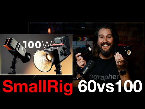 Battle of the Tiny Lights - SmallRig RC 60B vs RC 100B