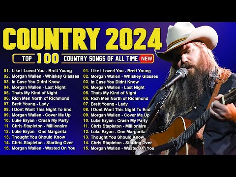 Country Music 2024 - Chris Stapleton, Luke Combs, Morgan Wallen, Brett Young, Kane Brown, Luke Bryan