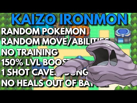 (MUK MOVING?!?!) 396+ Attempts Platinum Kaizo Ironmon