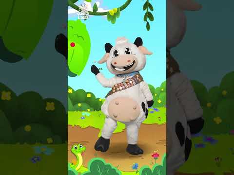 Baila junto a La Vaca Lola Soy Una Serpiente | #Shorts | #CancionesInfantiles