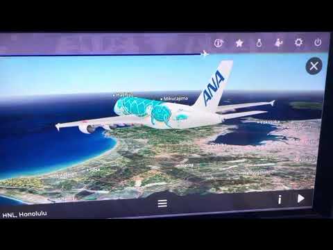 Ana a380  NRT Honolulu