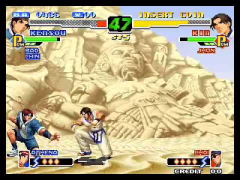 KOF 2000 - サイコソルジャーチーム（LV8）