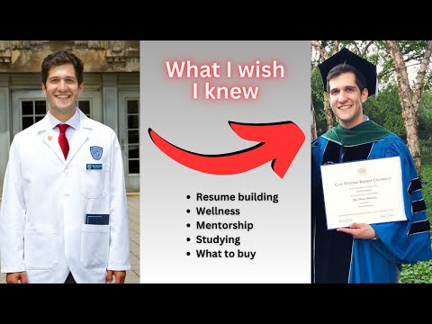 A doctor's advice to new medical students