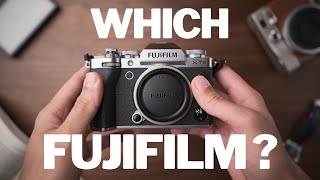 Choose the RIGHT FUJIFILM X Camera for you in 2025